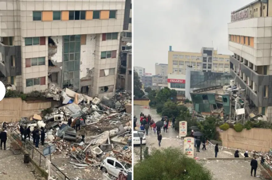 Kahramanmaraş merkezli depremlerin öncesi ve sonrası: Fotoğraflar büyük yıkımı acı bir şekilde gösteriyor 5