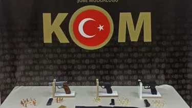 Sivas'ta silah kaçakçılığı operasyonu: 3 gözaltı