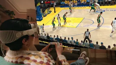 Apple Vision Pro gözlüklerle NBA maçları seyredilebilecek