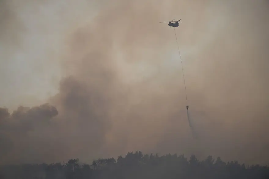 Çanakkale'de orman yangını kontrol altında 95