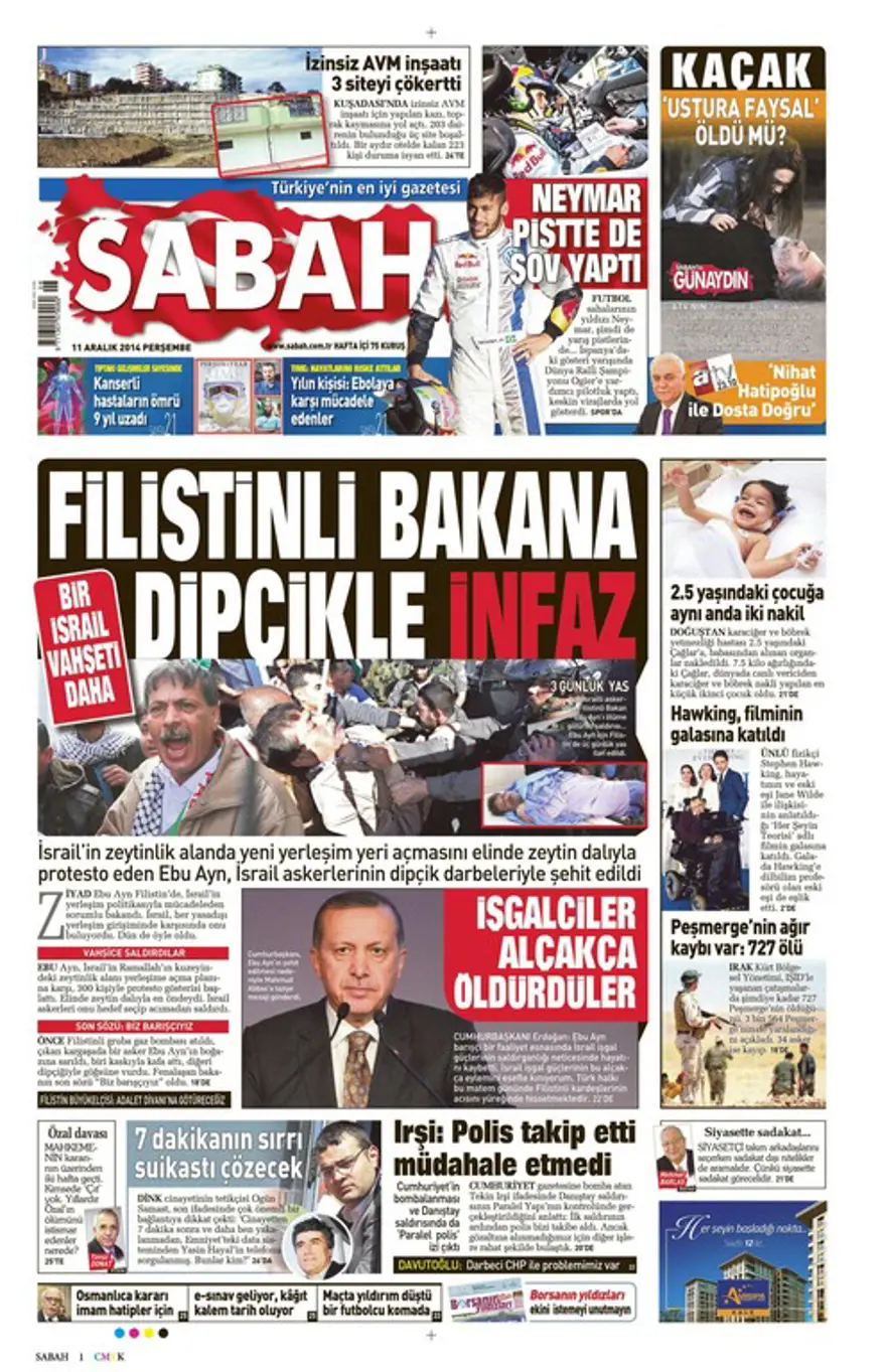 Günün gazete manşetleri 10