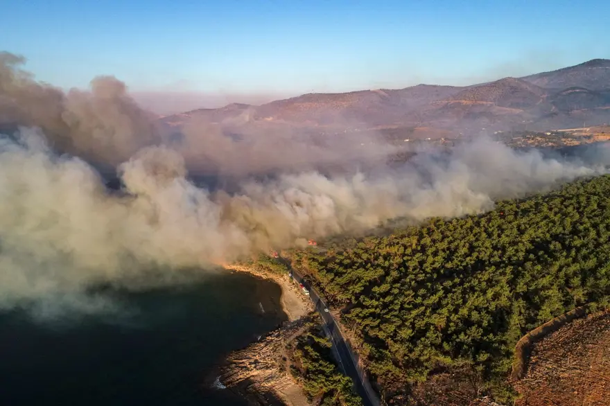 Mersin Gülnar'da orman yangını 8 Mersin Gülnar'da orman yangını 8