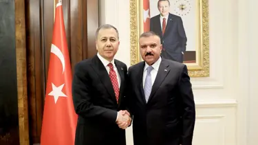 Bakan Yerlikaya, Irak İçişleri Bakanı Şemmeri ile görüştü