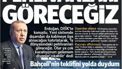 Günün gazete manşetleri - 22 Nisan 2018