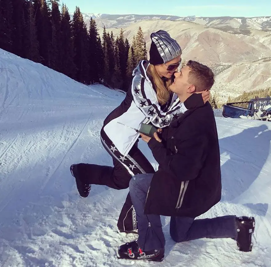 Chris Zylka'dan Paris Hilton'a 2 milyon dolarlık yüzükle evlenme teklifi 2