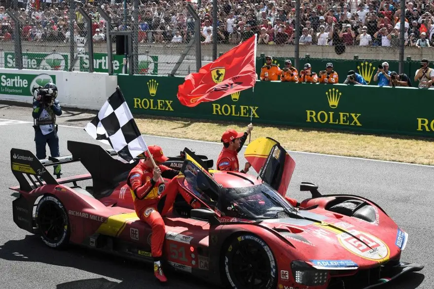 Le Mans'ta zafer Ferrari'nin: Toyota'nın 5 yıllık hakimiyetine son verdi 2