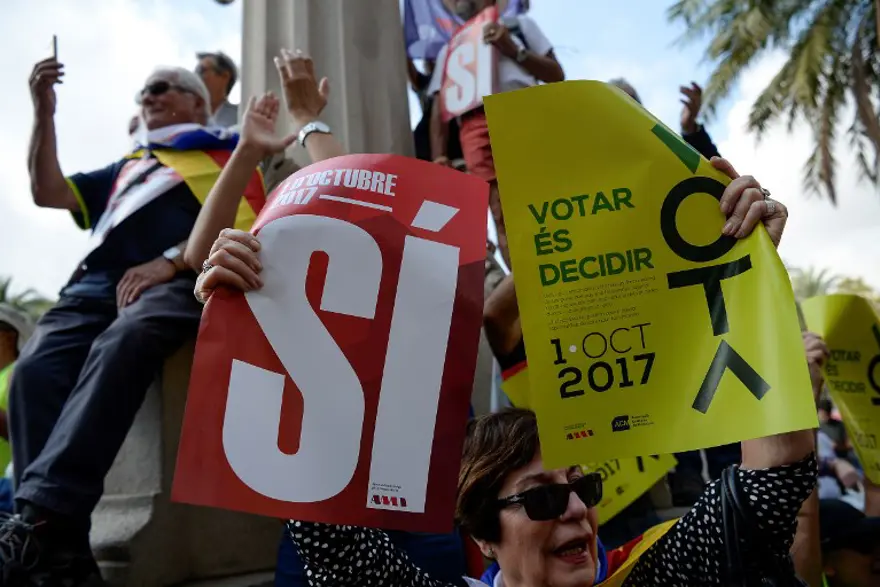 Katalonya'nın bağımsızlığı için yürüyüş 8