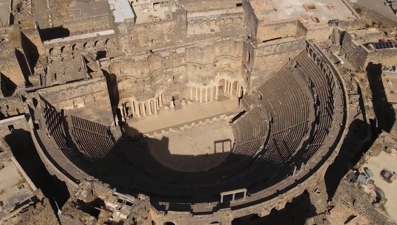 Esad rejiminin askeri kışlasıydı: Busra Antik Kenti canlanıyor!