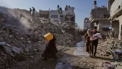 Patlamaya hazır 66 bin ton bomba: Gazze'ye dönenleri bekleyen tehdit