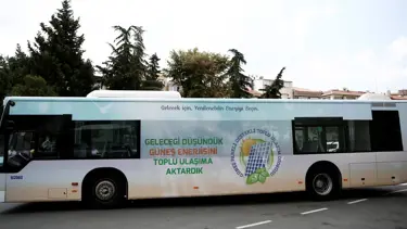İETT'den güneş enerjisi kullanan otobüs