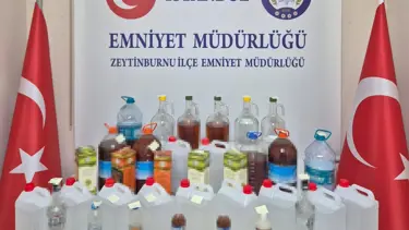 Sahte içki satışına gözaltı