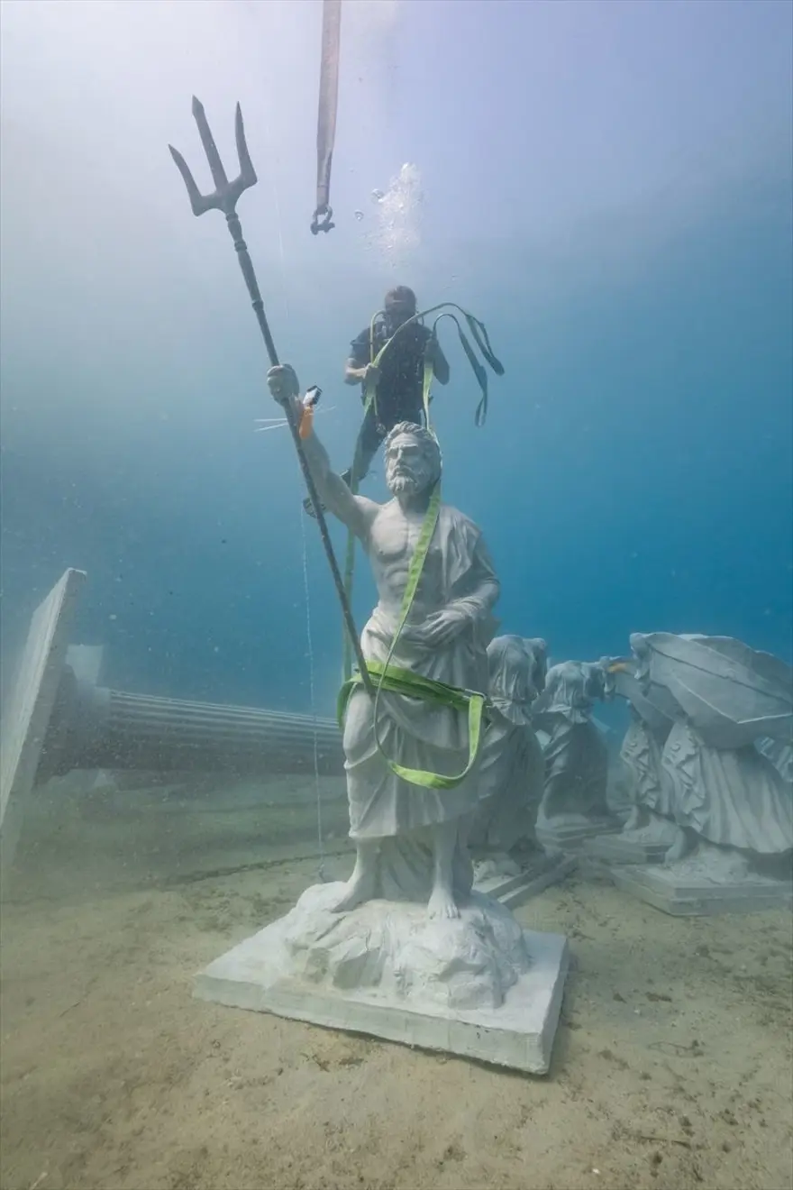Likya uygarlığının yitik eserlerinin kopyaları Kaş'taki su altı parkında sergilenecek 4 Likya uygarlığının yitik eserlerinin kopyaları Kaş'taki su altı parkında sergilenecek 4