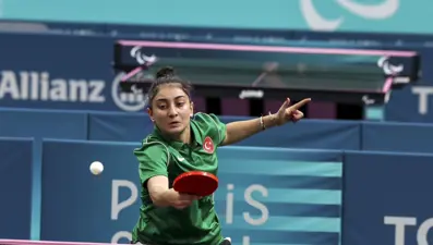 Milli sporcu Ebru Acer, para masa tenisinde bronz madalyanın sahibi oldu