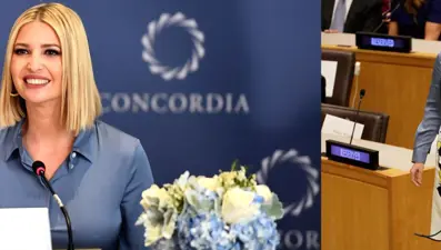 BM zirvesinde Ivanka Trump şıklığı