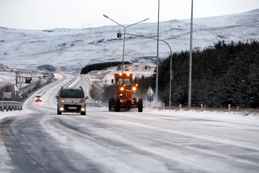 Doğu Anadolu kar altında 1