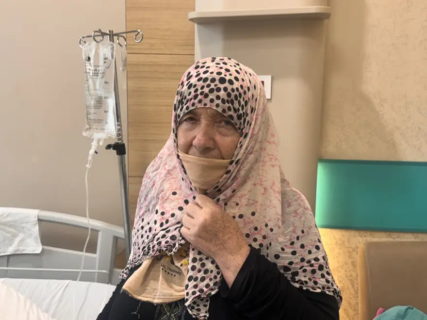 YANGINDAN EŞİNİN SAYESİNDE KURTULDU 2