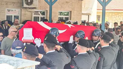 Kazada hayatını kaybeden astsubay Hasan Kapçı son yolculuğuna uğurlandı