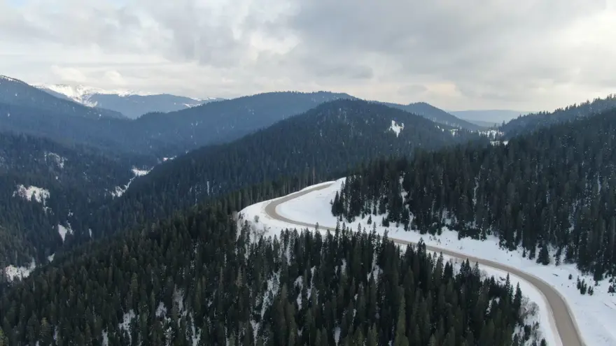 "Anadolu'nun yüce dağı" havadan görüntülendi 4