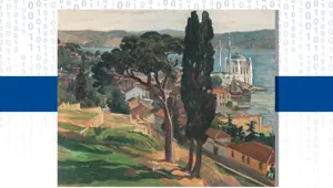 İş Bankası’nın resim koleksiyonunun ilk eseri NFT'ye çevrildi