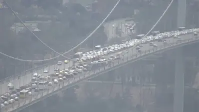 15 Temmuz Şehitler Köprüsü üzerinde kaza