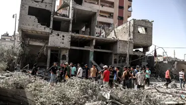 İsrail'in Gazze'de bir eve düzenlediği saldırıda 2'si çocuk 4 Filistinli öldü