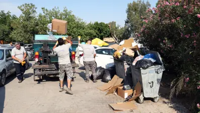 Tatilciler akın etmişti! Sakin Kent'te 4 günde 200 ton çöp toplandı