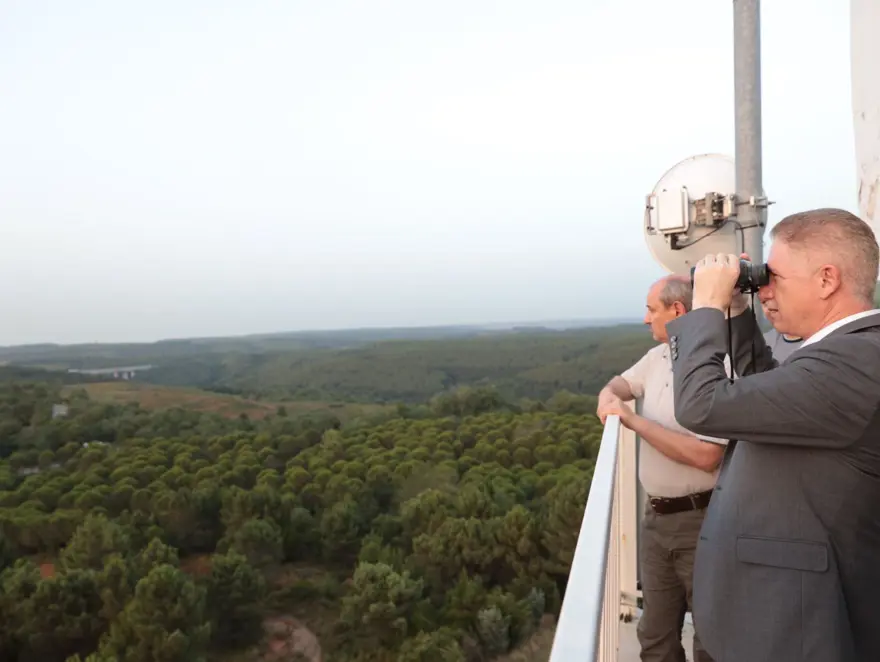 İstanbul Beykoz'da iki ayrı noktada orman yangını 4