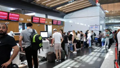 İstanbul Havalimanı'nda bayram yoğunluğu