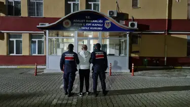 Hapis cezasıyla aranan şüpheli Köşk'te yakalandı