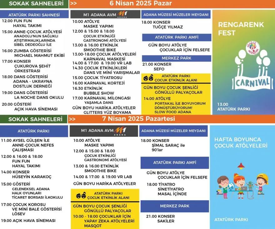 Adana Portakal Çiçeği Festivali 2025 ne zaman? 13. Portakal Çiçeği Karnavalı programı 4