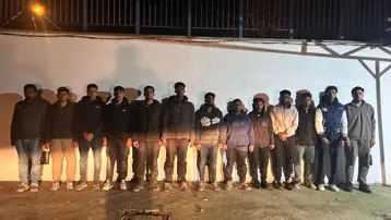 Edirne&#x27;de 13 kaçak göçmen yakalandı