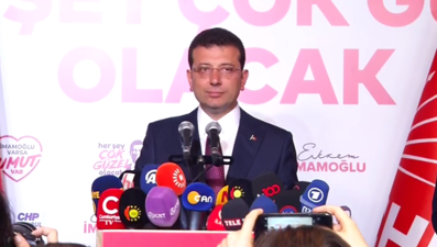 İmamoğlu: Yeni bir başlangıç, yeni bir sayfa