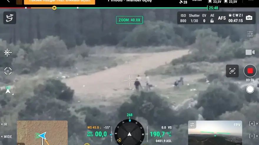 İstanbul’da havaya ateş açanlara “drone”lu operasyon 2