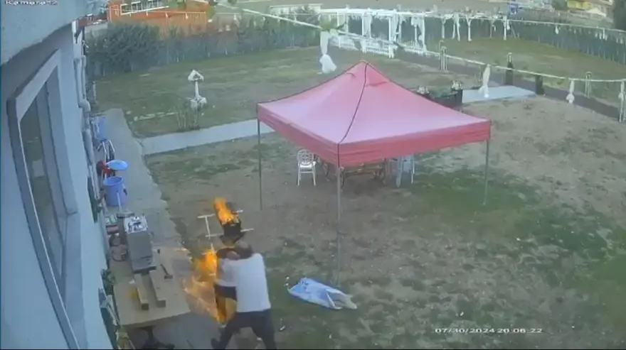 Ankara'da akılalmaz olay! Mangaldan sıçrayan ateş sonrası kalp krizi geçirerek öldü 2