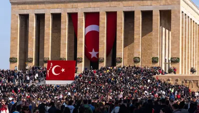 Anıtkabir'e 10 Kasım'da rekor ziyaret