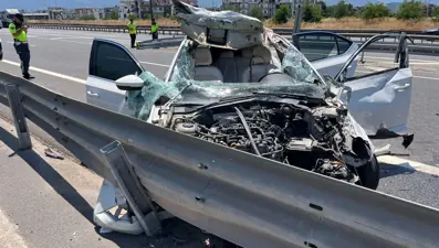 Anadolu Otoyolu'nda kaza: Yaralılar var