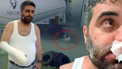 TIR'ın lastiği patladı, ölümden döndü