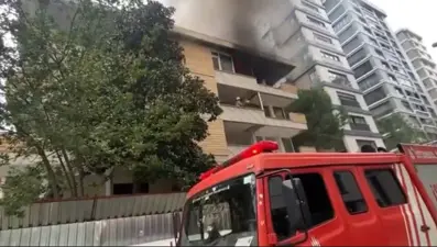 Kadıköy'de yangın paniği