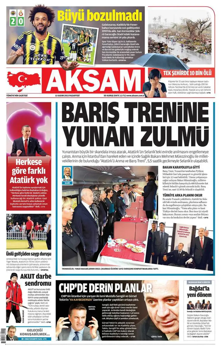 Günün manşetleri - 11 Kasım 6