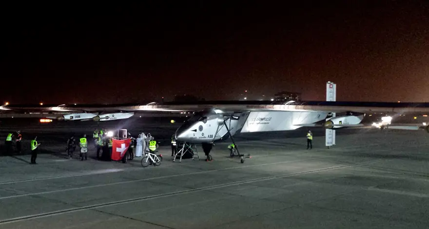 Solar Impulse 2 dünya turuna başladı 3 Solar Impulse 2 dünya turuna başladı 3