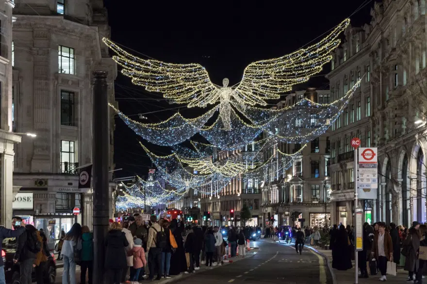 Londra sokakları Noel ve yılbaşı için süslendi 22 Londra sokakları Noel ve yılbaşı için süslendi 22