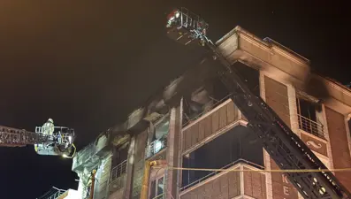 Gaziosmanpaşa'da yangın paniği