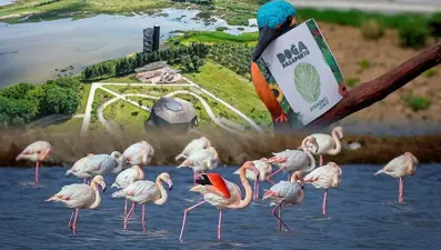 235 kuş türünü barındıran Hersek Lagünü'nde Türkiye'de bir ilk 'doğa pasaportu' uygulaması başlatıldı