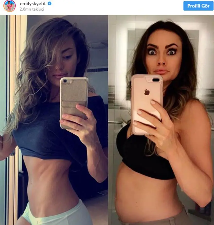 Zayıflamak isteyenlere ilham olabilecek öncesi ve sonrası fotoğraflar 21