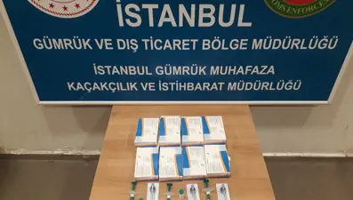Sabiha Gökçen'de kaçak ilaç operasyonu
