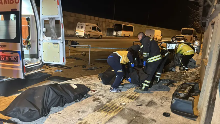 Edirne'deki korkunç kazanın ayrıntıları ortaya çıktı: 112'ye "SOS" araması gitmiş 7