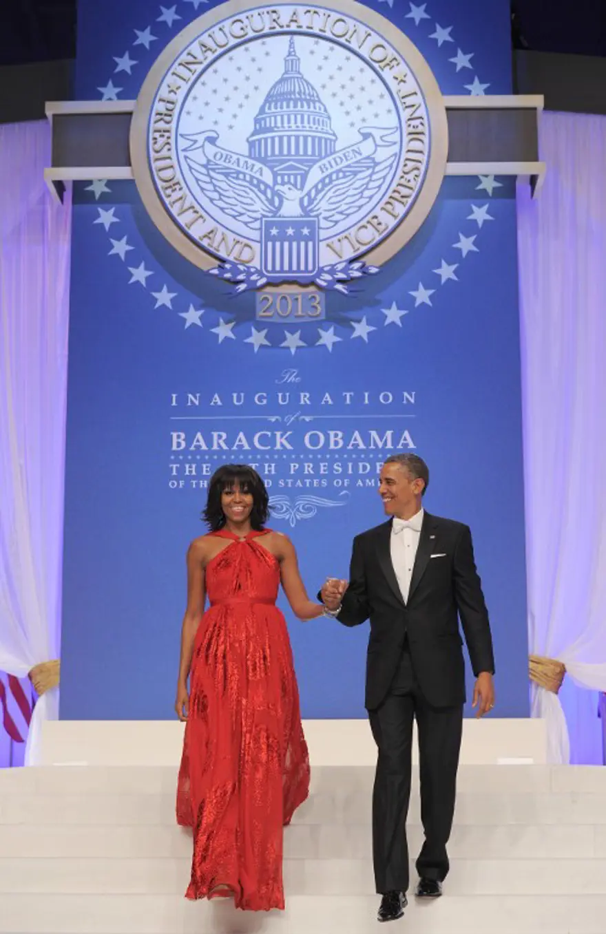 Obama çiftinden romantik dans 14 Obama çiftinden romantik dans 14