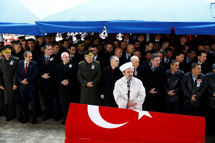 İki aylık evli şehit polis Tugay Can Kızılırmak'a veda 1