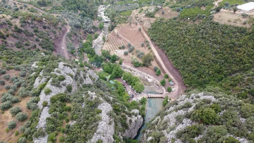Mersin'de iki dağ arasında sallarla yolculuk yapılıyor: Kisecik Kanyonu 19