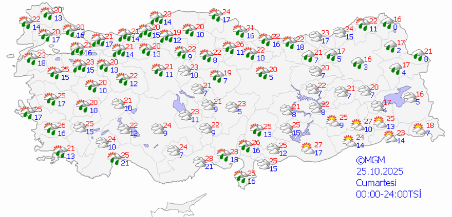 CUMARTESİ HAVA DURUMU 4